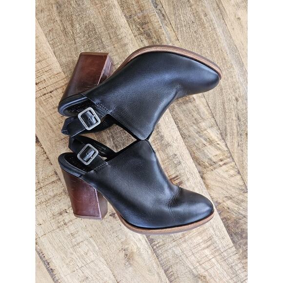 Kork-Ease Janelle Sling Back Block Heel Clogs Women’s Size 7M Moto Boho City - Picture 11 of 11